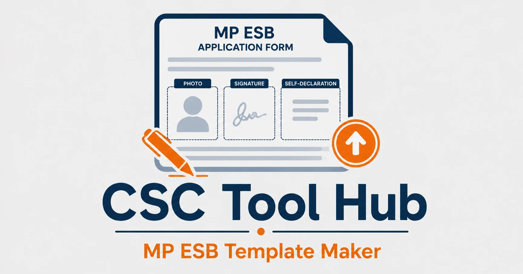 Applicant passport size photo for MP ESB application