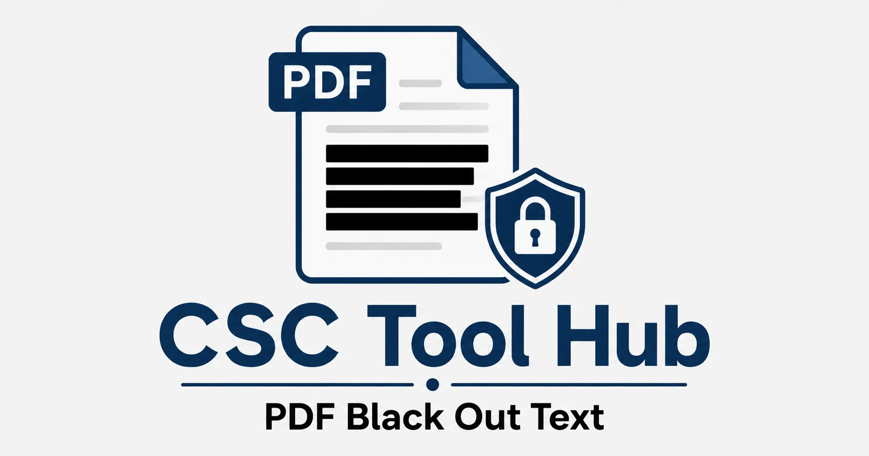 PDF black out text online free tool interface showing redaction boxes over sensitive text